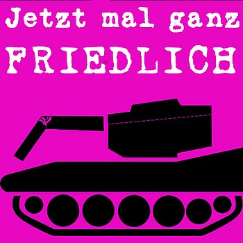 Logo zum Podcast: Jetzt mal ganz FRIEDLICH